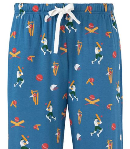 Bamboozld MENS BATSMAN BAMBOO JERSEY SLEEP PANT